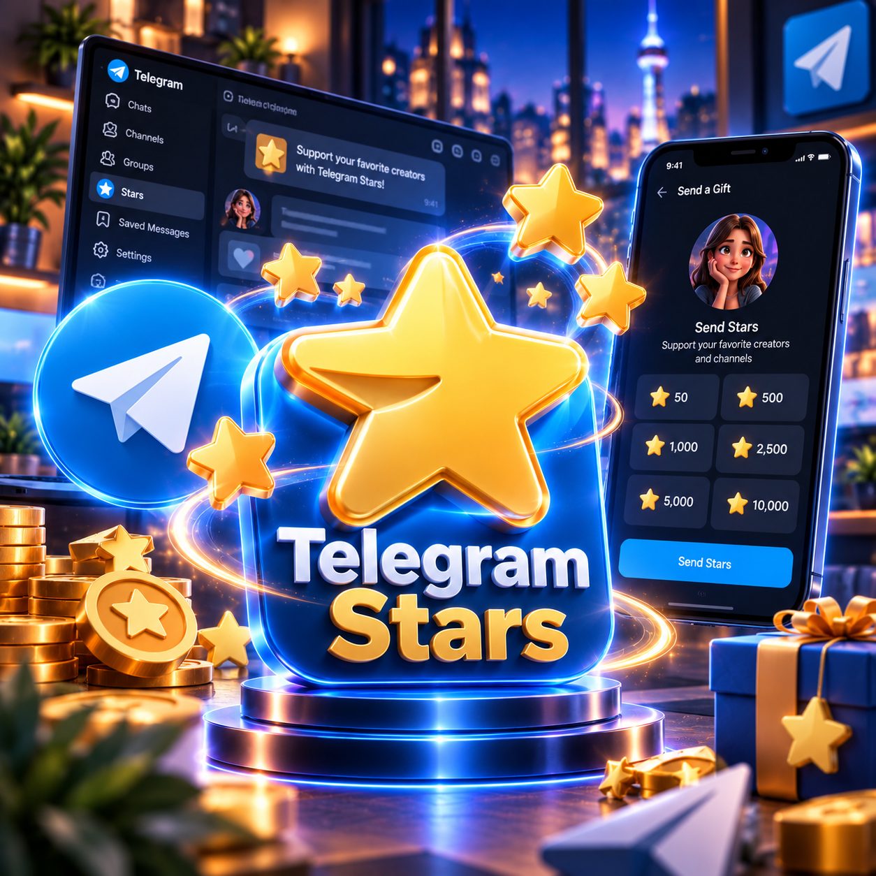 استارز تلگرام / Telegram Stars