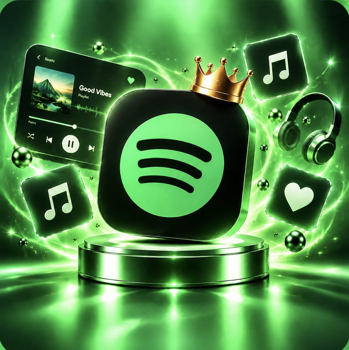 اسپاتیفای پریمیوم سه ماهه با گارانتی/ Spotify Premium 3 Months