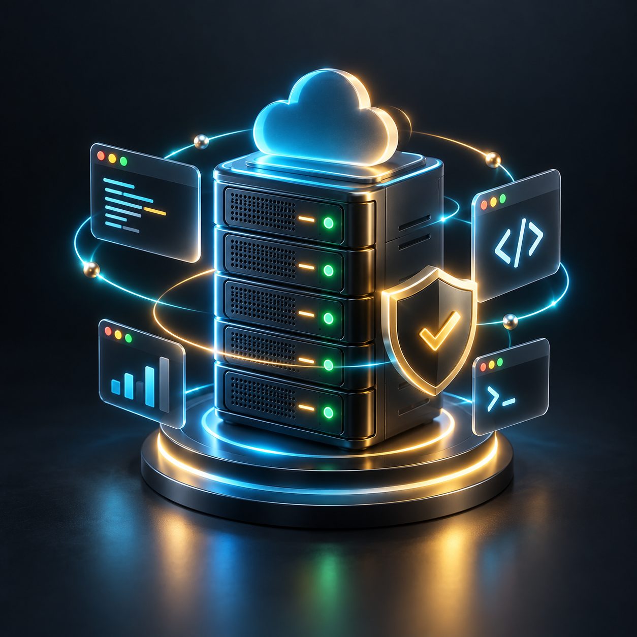 سرور مجازی (VPS) اوبونتو برای اجرای ایجنت‌ها